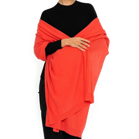 Oversized Cashmere Wool Shawl Wrap 23x87 Ultra Soft Pashmina Stole